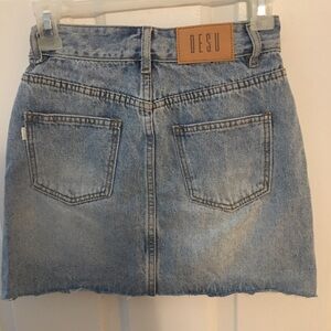 DESU Jean Skirt size 6